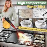 Portable Steam Cleaner with 11 Accessories for All Surfaces