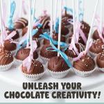 Milk Chocolate Melting Wafers, 2.5lb Bag