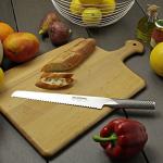 Global G-9 Silver Bread Knife, 8-3/4