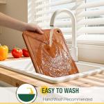 Set of 3 Bamboo Cutting Boards with Handle