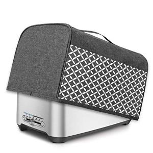 Yarwo Gray Nylon Toaster Cover for 4 Slices