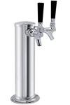 Kegco Double Tap Stainless Steel Draft Beer Kegerator