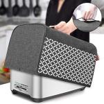 Yarwo Gray Nylon Toaster Cover for 4 Slices