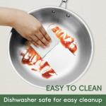 Stainless Steel 11-Piece Cookware Set