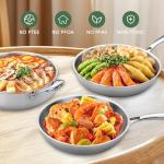 Stainless Steel 11-Piece Cookware Set