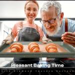 8-Piece Nonstick Bakeware Set in Green