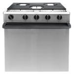 Dometic 21" Stainless Steel 3-Burner Range/Oven