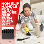 3-Piece Scrub Brush Set for Easy Cleaning