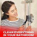 3-Piece Scrub Brush Set for Easy Cleaning