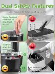Electric Cheese Grater and Food Chopper Combo