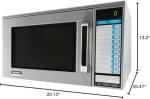 Sharp R-25JTF Silver Microwave Oven