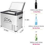 Domende 54qt Portable Electric Fridge and Freezer
