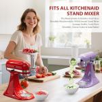 21-Piece Meat Grinder & Cheese Grater Set