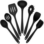 E-far 7-Piece Silicone Cooking Utensils Set