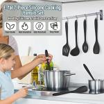 E-far 7-Piece Silicone Cooking Utensils Set