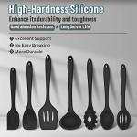 E-far 7-Piece Silicone Cooking Utensils Set