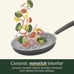 Cuisinart 11-Piece Nonstick Cookware Set, Black