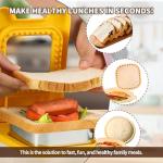 2-in-1 Uncrustable Sandwich Maker and Sealer