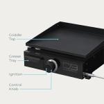 Charbroil 17" Portable Propane Gas Griddle