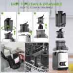 High Yield Cold Press Juicer with Wide Chute