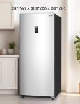 BLACK+DECKER 17 Cu. Ft. Convertible Freezer Refrigerator