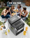 Silonn Portable Ice Maker - 9 Cubes in 6 Mins