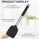 4-Piece Silicone Cooking Utensil Set with Steel Handles