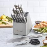KitchenAid 15-Piece Stainless Steel Knife Block Set