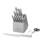 KitchenAid 15-Piece Stainless Steel Knife Block Set
