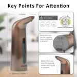 Automatic Touchless Soap Dispenser with Adjustable Levels