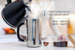 Cuiscent Borosilicate Glass French Press - 1000 ml