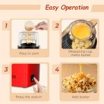 OSTBA 1200W Oil-Free Hot Air Popcorn Maker