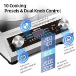 Portable 2200W Induction Cooker with 10 Functions
