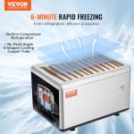 VEVOR 120W Fried Ice Cream Roll Maker Machine