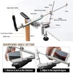 RUIXIN PRO RX-008 Knife Sharpener with 10 Whetstones