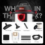 Shop-Vac 5 Gallon Wet/Dry Vacuum with Hose