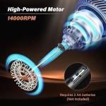 Handheld Electric Milk Frother with Stand