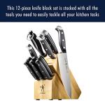 HENCKELS 12-Piece Premium Knife Set with Block