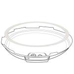 ZoneFly Replacement Sealing Ring for Cuisinart 6 Quart