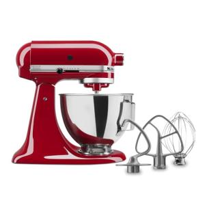 KitchenAid 4.5 Quart Tilt-Head Stand Mixer, Red