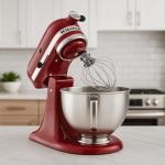 KitchenAid 4.5 Quart Tilt-Head Stand Mixer, Red