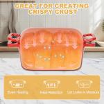 3.6QT Enameled Cast Iron Dutch Oven for Baking