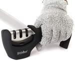 4-in-1 Knife Sharpener and Cut-Resistant Glove