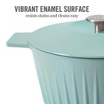 Martha Stewart 3-Quart Cast Iron Dutch Oven