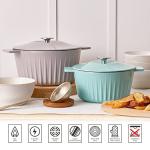 Martha Stewart 3-Quart Cast Iron Dutch Oven