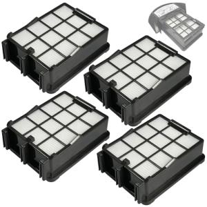 4-Pack Replacement Filter for Hoover Upright Vacuums