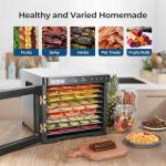 YASHE 9-Tray Stainless Steel Food Dehydrator