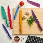 12-Piece Color-Coded Kitchen Knife Set