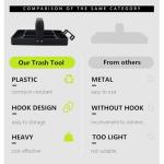 Handheld Trash Compactor Tool for Space Saving
