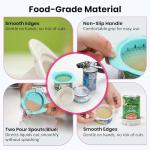 Magnetic Can Opener and Strainer Set